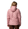 B0DK66NFC5 Columbia Womens Copper Crest II Hooded Puffer Jacket Pink Small New