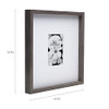 Mikasa 16x16 in. Gallery Frame 15x15 in. Photo without Mat, 5x7" Photo with Mat New