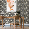 Tempaper x Novogratz Zebra Feather Palm Removable Peel Stick Wallpaper New