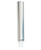 San Jamar 23.5" Pull Type Cup Dispenser Stainless Steel 12 to 24 Oz Pack of 6