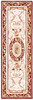 SAFAVIEH Chelsea Collection Entryway Runner Rug 2'6"x 10' Ivory & Burgundy New