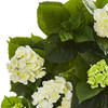 Nearly Natural 29 in Artificial Hydrangea Plant with Pot for Entryway Decor New