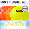 Franklin Sports Half Court Size Pickleball Set with Paddles X-40, B07VKPXS8S New