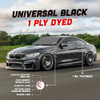United Universal Black Window Tint Film 24" x 100' - 20% VLT 1Ply Dyed PET New