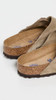0951301 Birkenstock Arizona Soft Footbed Taupe Suede Regular Width Size 12