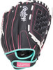 Rawlings Sure Catch Youth Series Softball Glove 12" Left Hand Throw Black/Mint