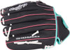 Rawlings Sure Catch Youth Series Softball Glove 12" Left Hand Throw Black/Mint