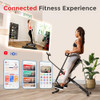 Sunny Health & Fitness Smart Upright Row-N-Ride Exerciser NO-077SMART - BLACK