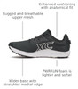 S31001 SAUCONY UNISEX ADULT KILKENNY XC 10 SNEAKER BLACK/WHITE SIZE 8