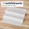 Amazon Basics FSC Certified Ultra Plus Universal Multifold Paper Towels New