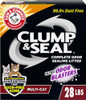 Arm Hammer Clump Seal Litter Multi-Cat Complete Odor Sealing Clay 28lb New