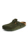 260211 BIRKENSTOCK WOMEN BOSTON SUEDE CLOGS MEN 9 WOMEN 11 (AU/UK W8) THYME