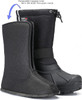 MORENDL MEN'S SNOW BOOTS FOR WINTER WATERPROOF COLD-WEATHER - SIZE: 11 - BLACK
