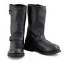 Xelement 1440 Men's The Classic Black Engineer Motorcycle Premium Leather Boots New