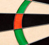 WINMAU Blade 5 Dual Core Professional Bristle Dartboard - Green