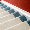 LAMINET Grey Non-Slip Washable Stair Covers for Carpeted Stairs 9'L x 30"W New