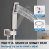 MTTCLE Nickel Shower Faucet Set - NEW New