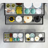 Expandable Pull Out Cabinet Drawer Organizer - White