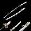 JianXuanDaDJ Handmade Pure White Katana Extremely Sharp Hand Honed Blade New