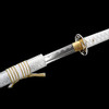 JianXuanDaDJ Handmade Pure White Katana Extremely Sharp Hand Honed Blade New