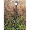 HME Trail Camera Holder Ground Mount 360-degree Rotational Camera Head - Black New