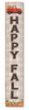 My Word! Outdoor Welcome Sign Happy Fall with Truck and Pumpkins Board New