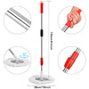 Mop and Bucket Set, 360° Spin Mop and Bucket with Wringer Set and 3 Microfiber