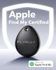 FLYRUIT AIR TRACKER TAG 4 PACK MFI WORKS APPLE FIND MYFTAG02W - BLACK WHITE New