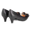 Sorliva Women Classic Bowknot Slip On Pumps Closed Pointed Toe Size: 40 - Black