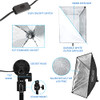 Fovitec 2-Light Fluorescent Studio Lighting Kit, Softboxes, 650W B00JG8J15C New