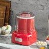 Cuisinart Ice Cream Maker Machine, 1.5 Quart Double Insulated Machine - RED