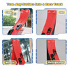 YUOIOYU FLEXIBLE RACE TRACK KIDS 15FT RACE CAR TRACK COMPATIBLE DIECAST - RED