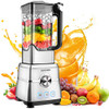 Blender Smoothie Maker COOCHEER 1800W Blender Smoothies Shakes B0832HB2L7 - Blue