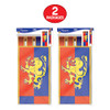 Beistle Jointed Medieval Pull-Down Cutouts 2 Count 6 Foot B07H9VYRXJ - Multi New