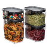 Progressive Set of 4 Pks+ Jars - WHITE New