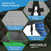 14' Trampoline Enclosure Net for 14 Ft Frame, 6 Straight Poles or 3 Arch -NEW New