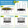 14' Trampoline Enclosure Net for 14 Ft Frame, 6 Straight Poles or 3 Arch -NEW New