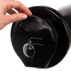 San Jamar Ez-Fit In-Counter Lid Dispenser 8 - 24 Oz Cups Plastic Black New