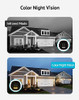 LAVIEW SECURITY CAMERA OUTDOOR COLOR NIGHT VISION 3MP PWB10B - BLACK