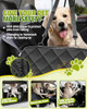 Victoper Dog Car Seat Cover Heavy Dute 100% Waterproof Scratch Resistant Black New