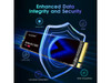 HUADISK 4TB TLC NVMe SSD, M.2 2280 PCIe Gen4x4 Internal Solid State Drive, Read