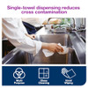 Tork Centerfeed Paper Towel White M2, High Absorbency, 6 x 610 Sheets, 121202 New