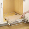 CUISINART 11" Sliding Cabinet Organizer, Chrome Finish New