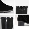 Comfy Moda Women's Tall Boots, Waterproof Winter Boots Manhattan Black Size 9 New