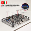 GASLAND 30" Cooktop Chef GH77SF 5 Italy Sabaf Burners Built Hob - B07PW5MRKX New
