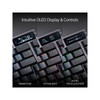 ASUS ROG Azoth 75% Wireless DIY Custom Gaming Keyboard, ROG NX Blue, Black