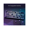 ASUS ROG Azoth 75% Wireless DIY Custom Gaming Keyboard, ROG NX Storm, Black