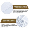 ManMengJi White Furniture Cover, 20 PCS Universal Stretch Chair Slipcovers New