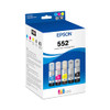 EPSON 552 EcoTank Ink Ultra-high Capacity Bottle Five Color Combo Pack New