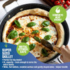 GRANITESTONE 14X LARGE NON STICK FRYING PAN, SKILLET, FAMILY, 7324 - BLACK
